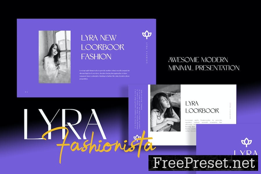 Lyra Powerpoint Template 7WW4ALQ