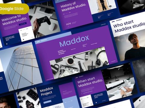 Maddox - Business Google Slide Template WY9GS96