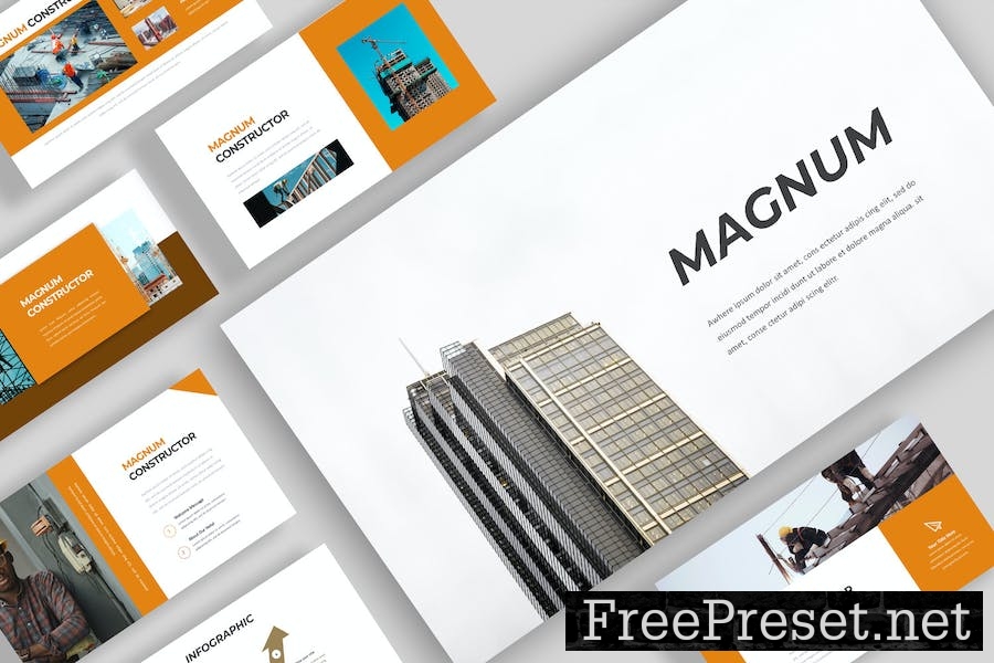 Magnum Google Slides Template B99NT9A