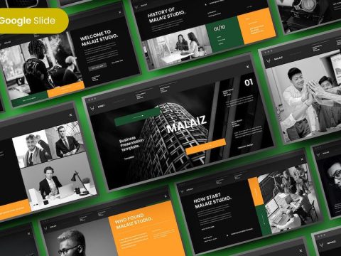 Malaiz - Business Google Slide Template