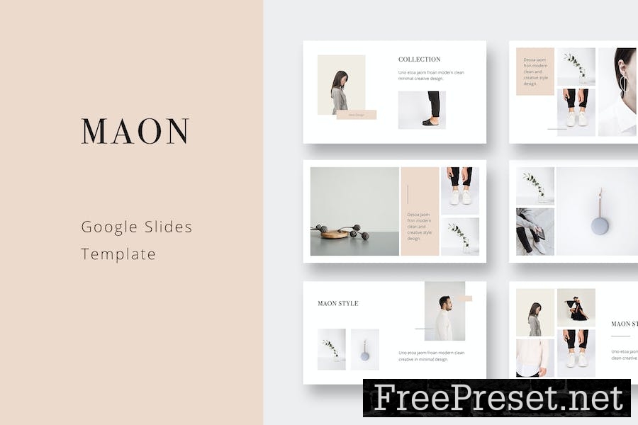 MAON - Google Slides Template TD8B7E