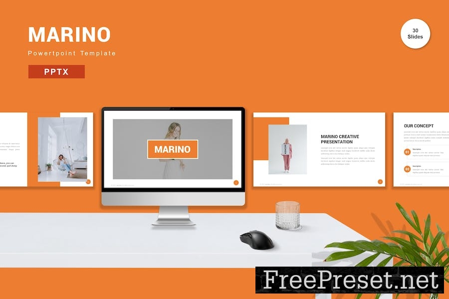 Marino - Powerpoint Template THLBT6G