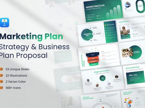 Marketing Plan - Strategy & Business Plan Keynote