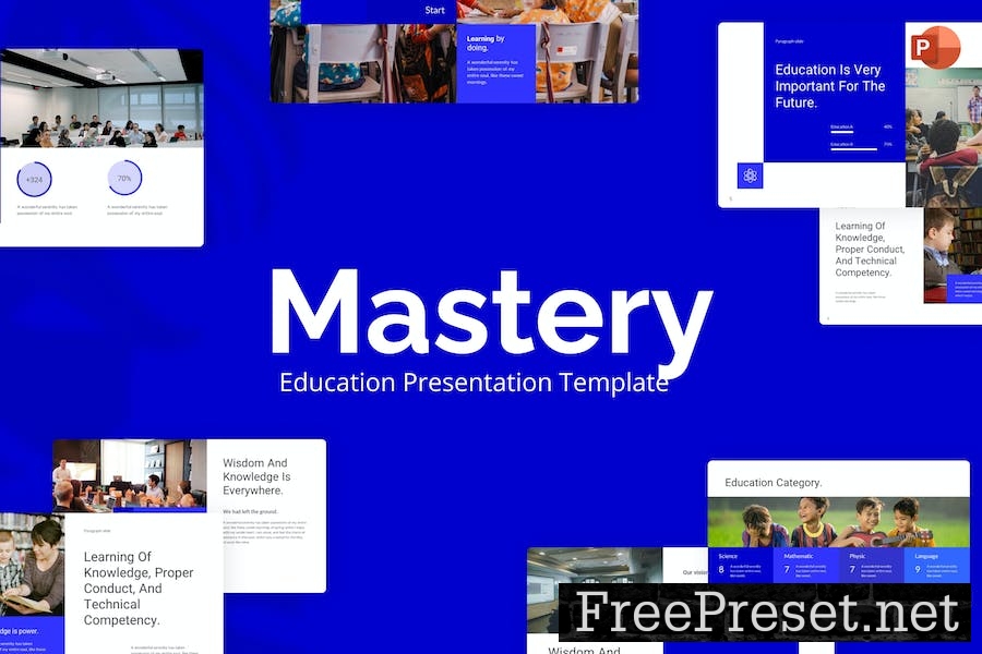 Mastery Education PowerPoint Template KACLTMC