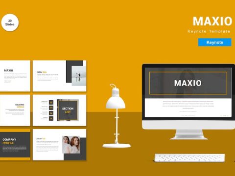 Maxio - Keynote Template PWW37JH