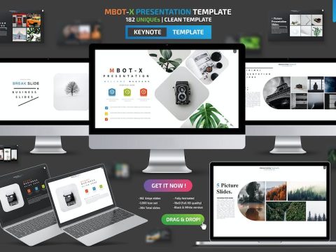 MBot-X Keynote Presentation Templates SDA9LG3