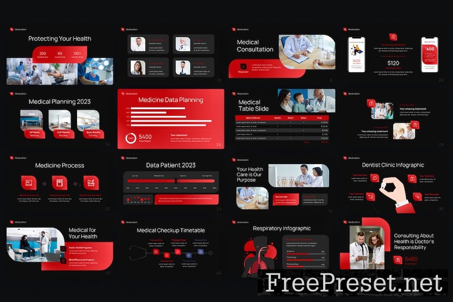 Medication Professional PowerPoint Template