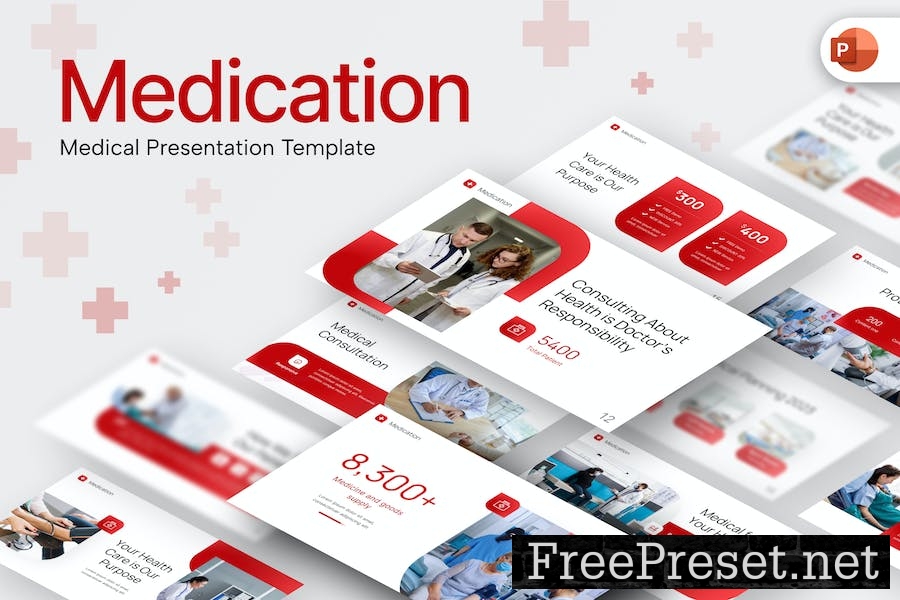 Medication Professional PowerPoint Template