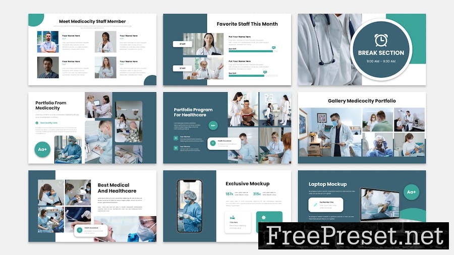 Medicocity - Medical & Healthcare GoogleSlides BZMJ87U