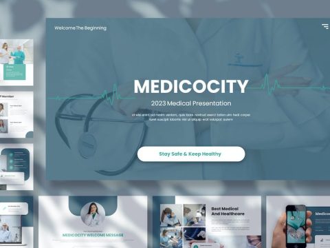 Medicocity - Medical & Healthcare GoogleSlides BZMJ87U