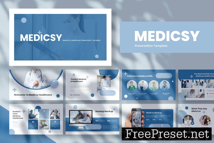 Medicsy - Medical & Healthcare GoogleSlides 58BVCR3