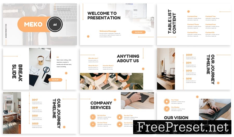 Meko - Business Keynote Template