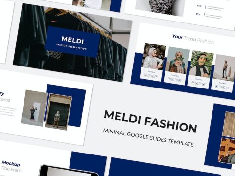 Meldi Fashion Google Slides Template P3ANTCA