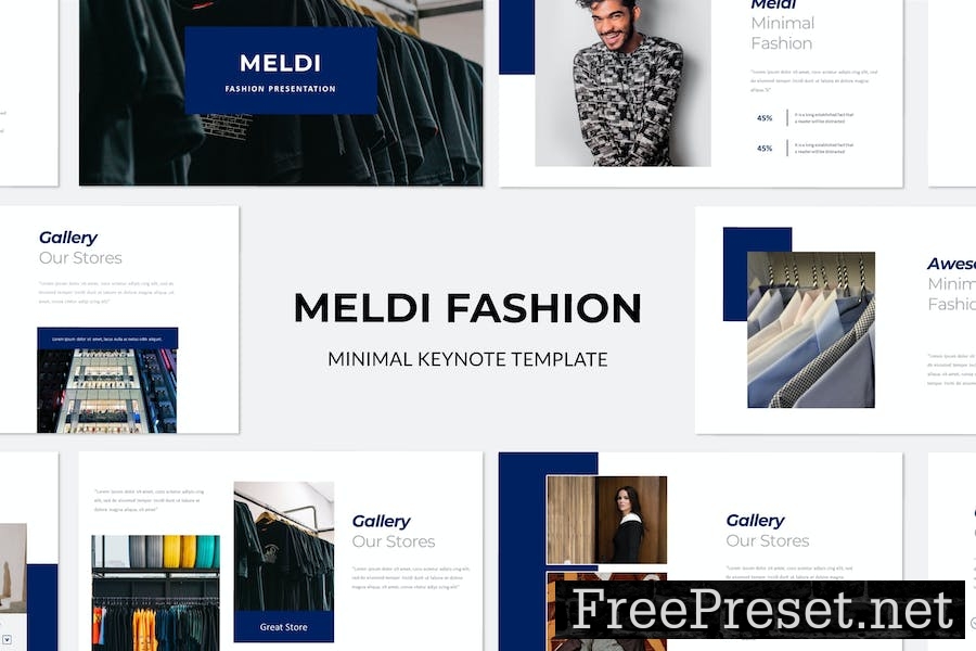 Meldi Fashion Keynote Template VCZWEG6