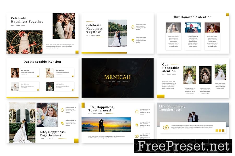 Menicah - Google Slides Template FCYDC34