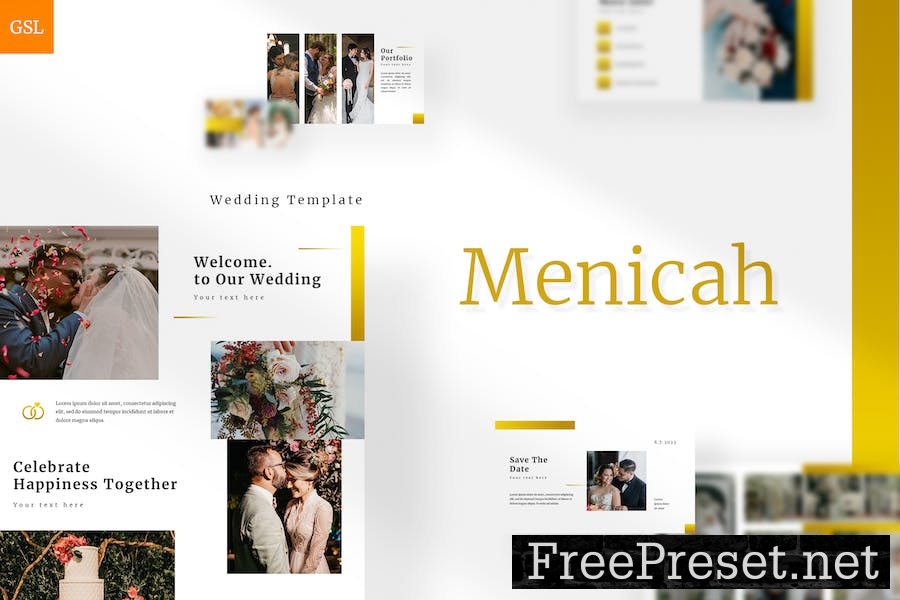 Menicah - Google Slides Template FCYDC34