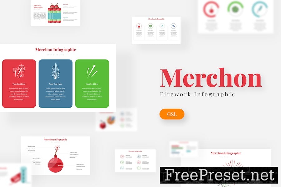 Merchon Infographic - Google Slides Template 7X4FGZJ