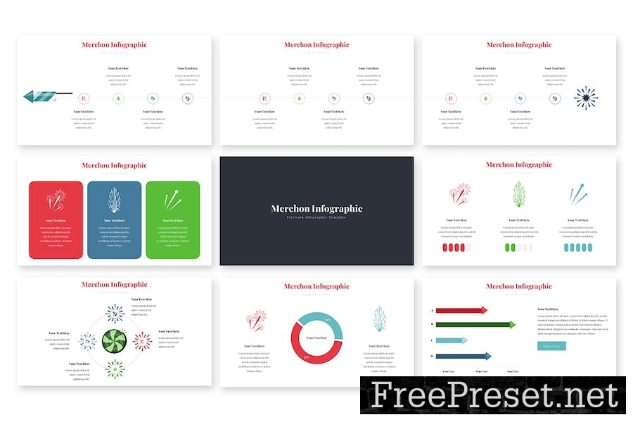 Merchon Infographic - Powerpoint Template