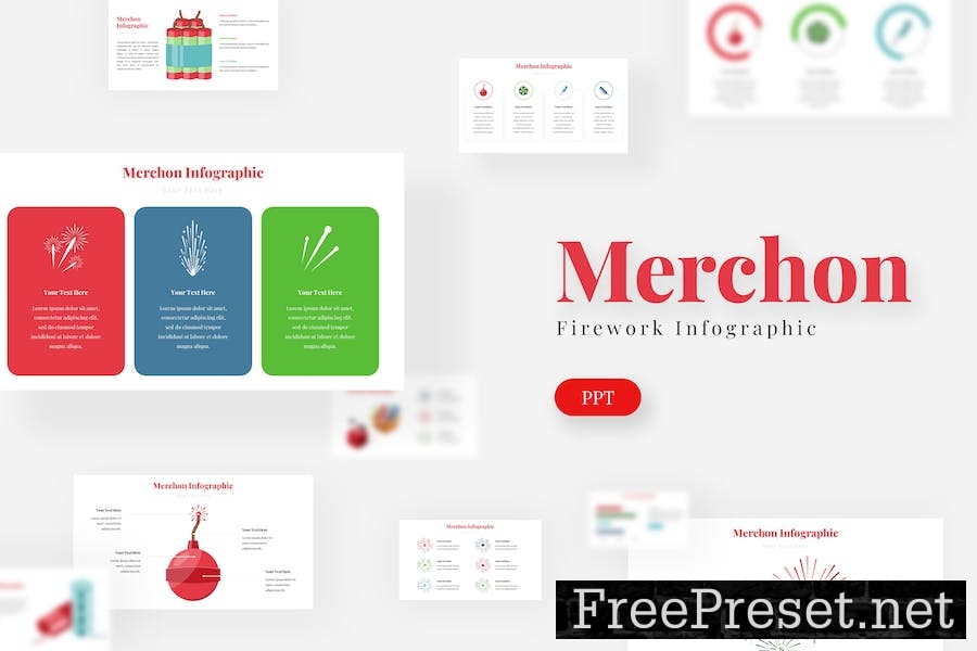 Merchon Infographic - Powerpoint Template