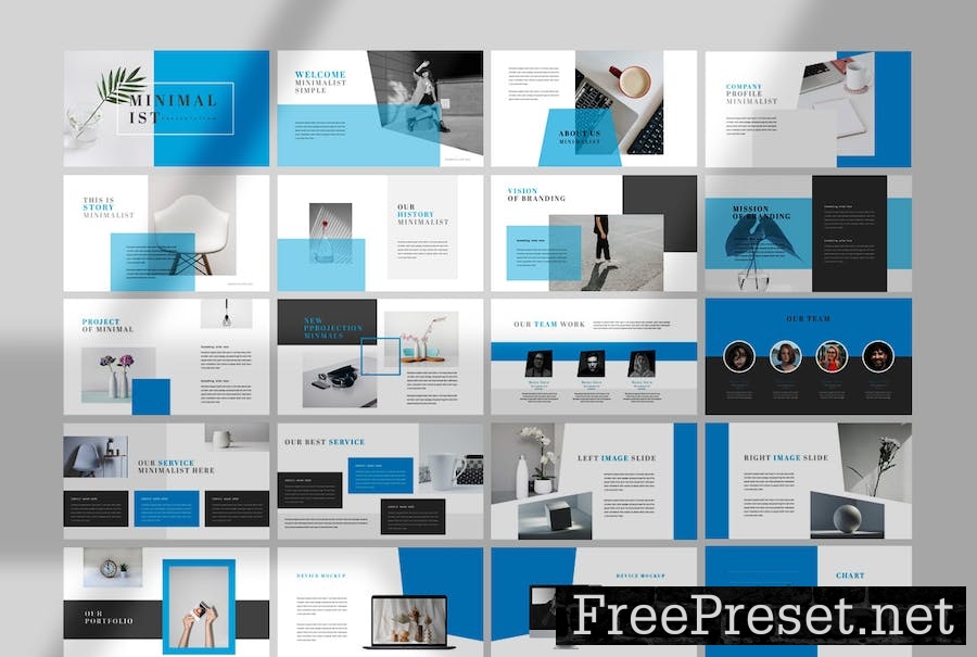 Minimal PowerPoint Presentation Template