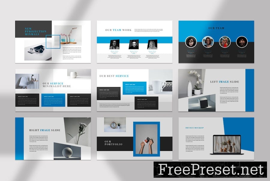 Minimal PowerPoint Presentation Template