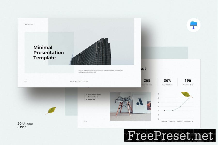 Minimal Presentation Keynote Template