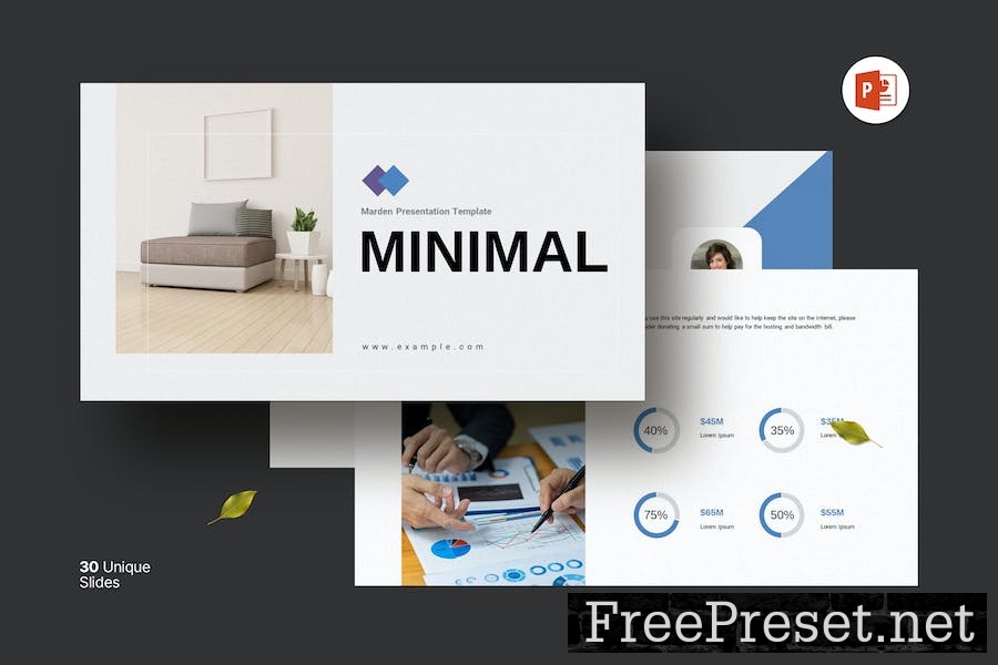 Minimal Presentation Template