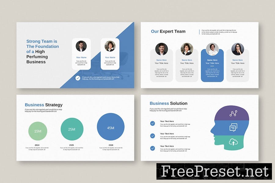 Minimal Presentation Template