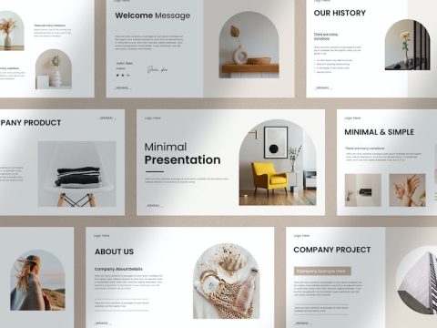 Minimal Presentation Template F3TSJ6S