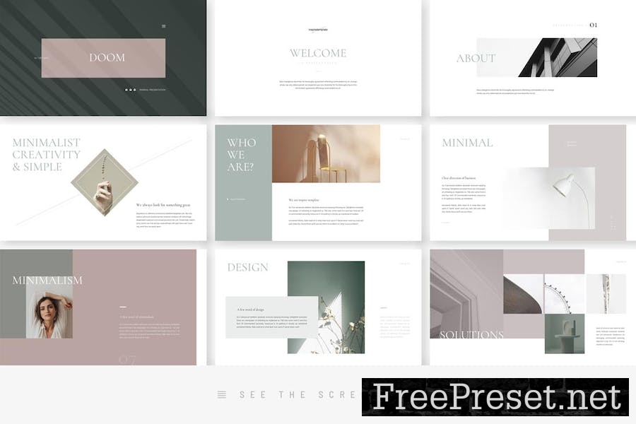 Minimalism Google Slides Presentation Template