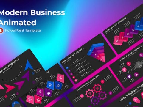 Modern Business Animated Powerpoint Presentation