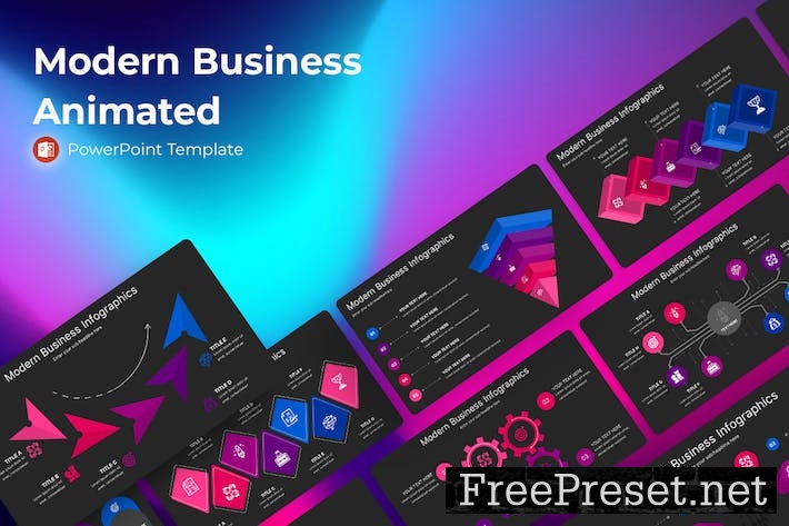 Modern Business Animated Powerpoint Presentation