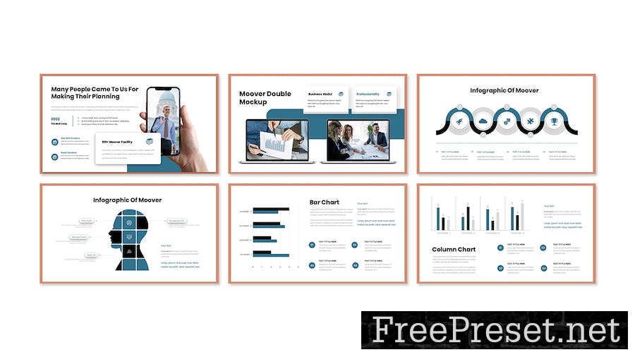 Moover - Business Presentation PowerPoint Template DH9M7XU