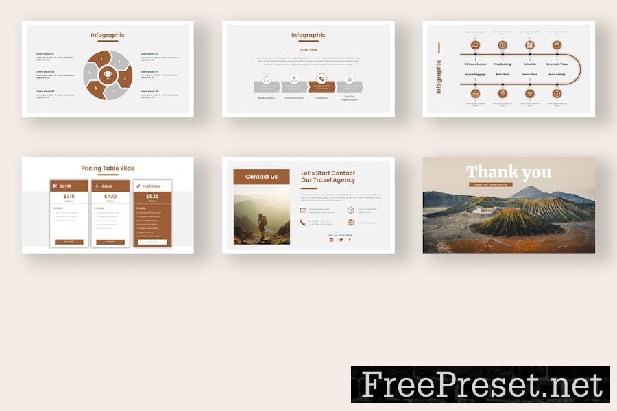 MOUNTRIP Google Slide Template CN6SC9E