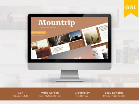 MOUNTRIP Google Slide Template CN6SC9E