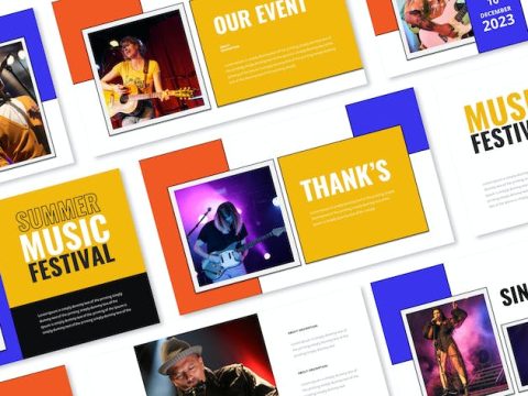 Music Festival Google Slides