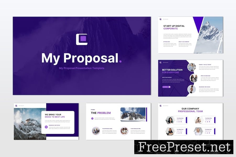 My Proposal Google Slides Presentation Template