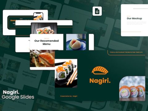 Nagiri - Food And Restaurant Google Slides XU9LCMU