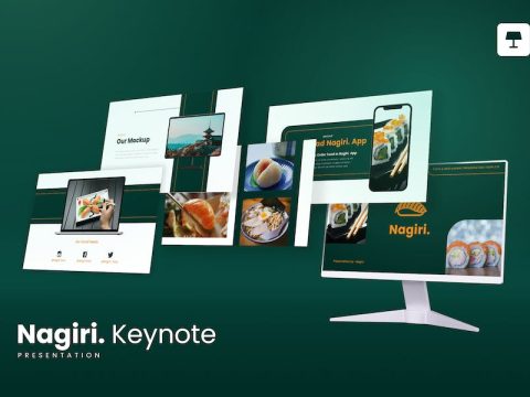 Nagiri - Food And Restaurant Keynote Template PDLNZ5C