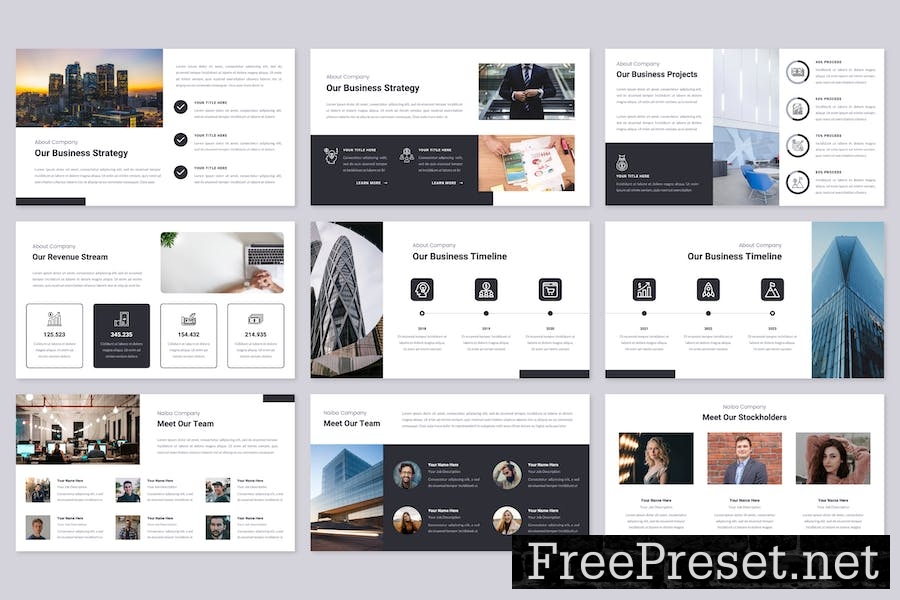 Naiba - Business Google Slides Template