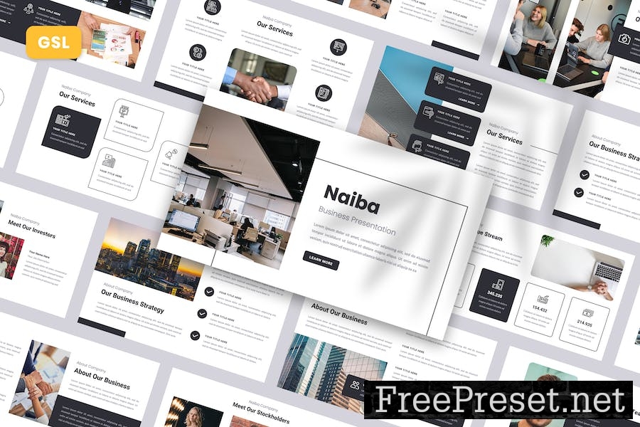 Naiba - Business Google Slides Template