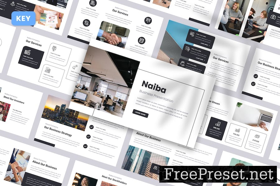 Naiba - Business Keynote Template