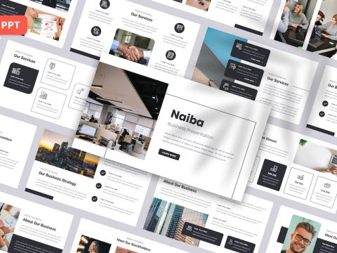 Naiba - Business PowerPoint Template BK8GPSP