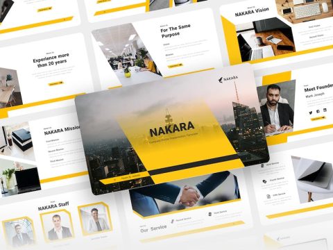 Nakara - Company Profile Keynote Template