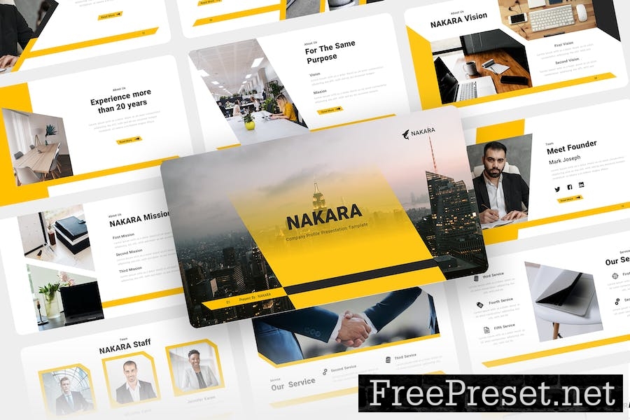 Nakara - Company Profile Keynote Template