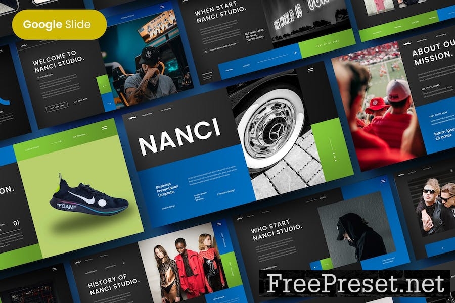 Nanci - Business Google Slide Template