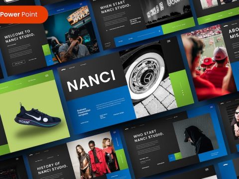 Nanci – Business PowerPoint Template