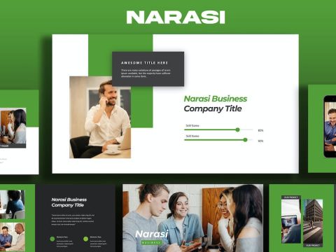 Narasi Business Powerpoint Y649P8V