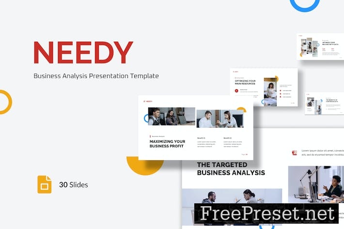 Needy - Business Analysis Google Slides UECZWX8