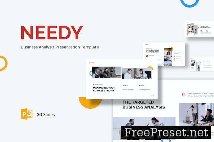 Needy - Business Analysis Presentation PowerPoint VCZNHLG